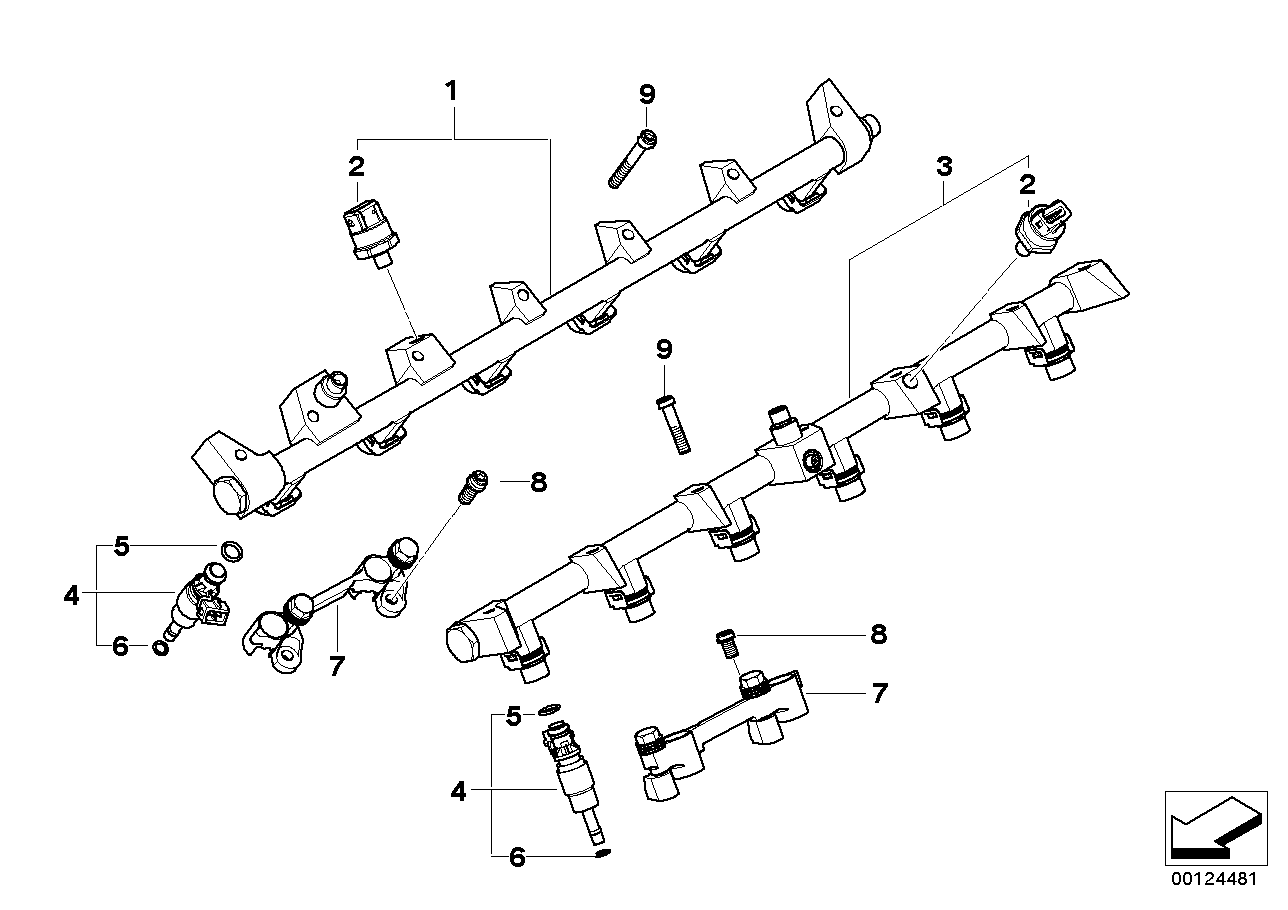 Genuine BMW 13647512081 Injection Valve (Inc. 760LiS, Phantom EWB & Coupé)