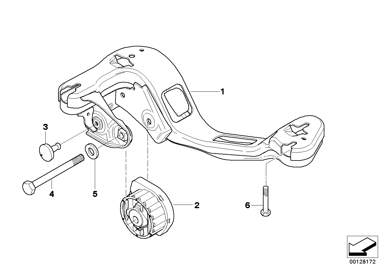 Genuine BMW 22313402272 E83 Transmission Cross Member (Inc. X3) | ML Performance UK UK Car Parts