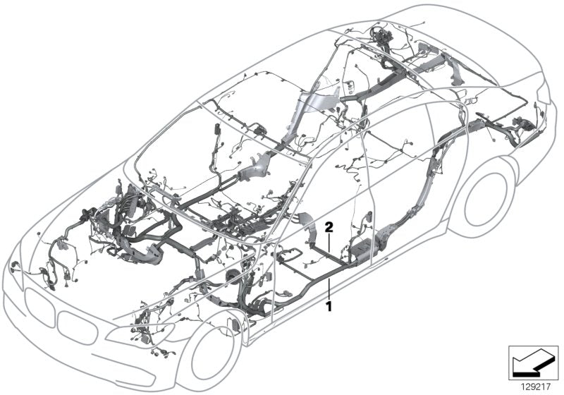 Genuine BMW 61118417609 Main Wiring Harness M6 GT3 (Inc. M6 GT3) | ML Performance UK UK Car Parts