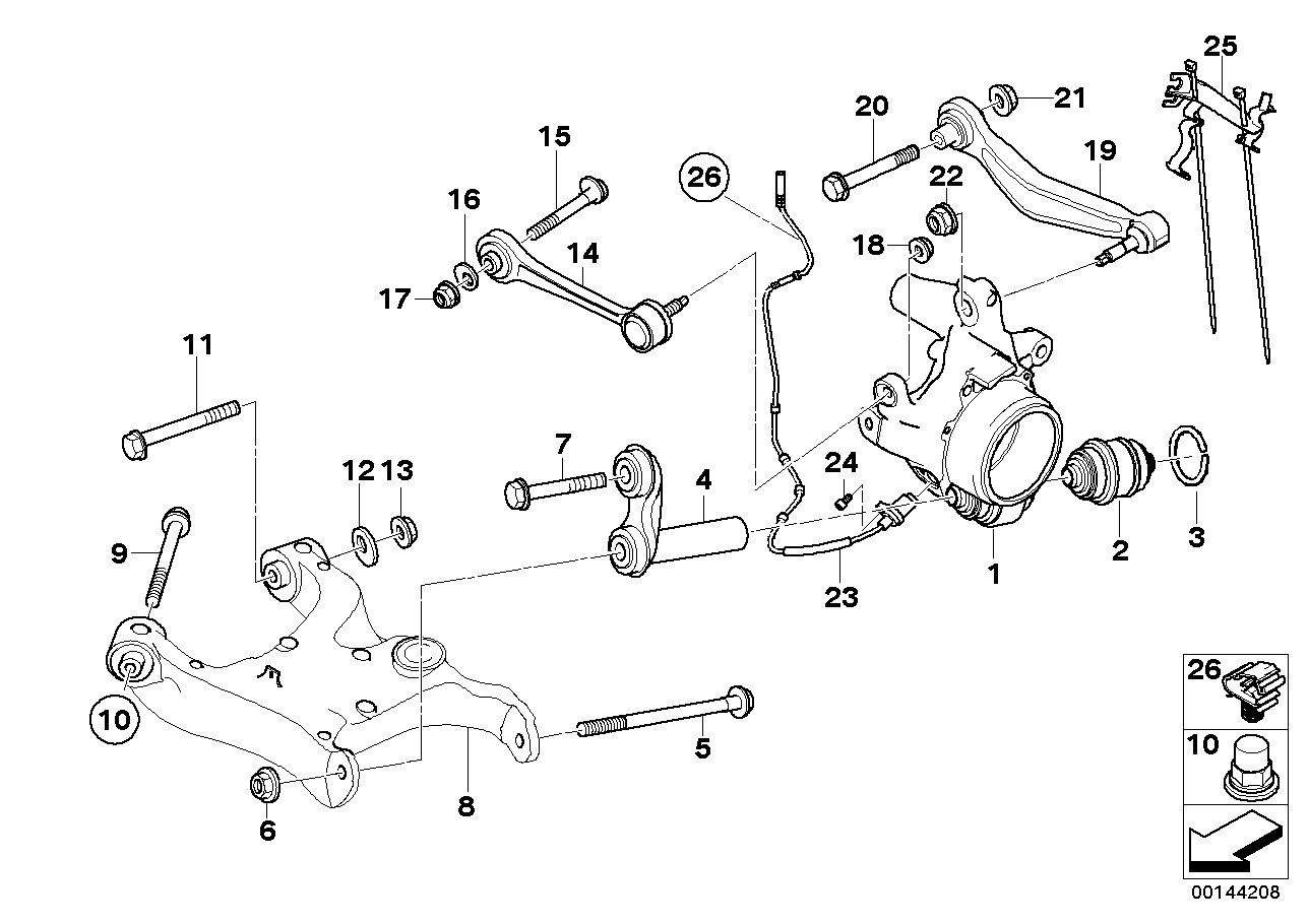 Genuine BMW 34526762736 E67 Cable Bracket, Right (Inc. 745LiS & 760LiS) | ML Performance UK UK Car Parts