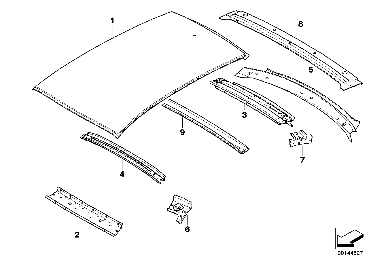 Genuine BMW 41007168953 E92 Left Upper Apron Reinforcement (Inc. 330d, 335xi & 323i) | ML Performance UK UK Car Parts