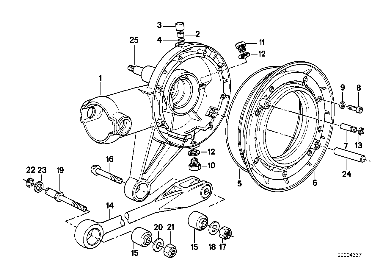 Genuine BMW 35211458082 Bolt (Inc. R 80 GS, R 100 R & R 100 GS) | ML Performance UK UK Car Parts