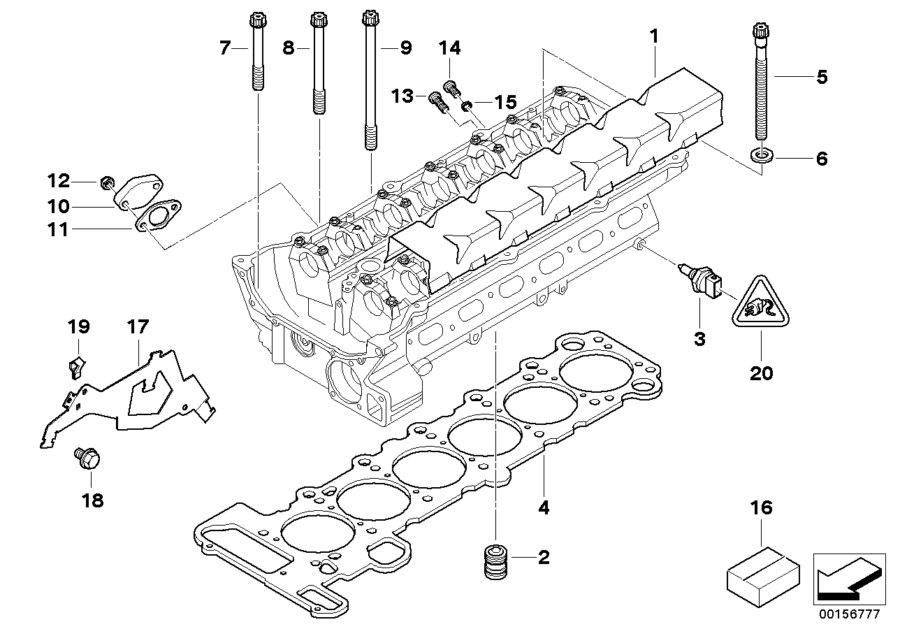 Genuine BMW 12521436031 E60 E46 E83 Bracket, Cable Harness Transmission (Inc. 330xi, X3 3.0i & Z3 2.5i) | ML Performance UK UK Car Parts