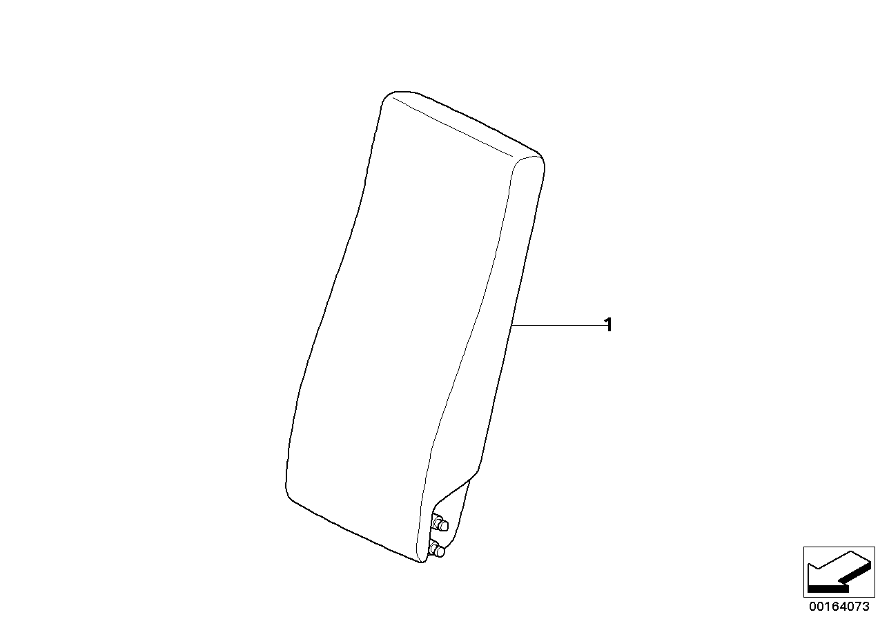 Genuine BMW 52209134189 E71 E72 Armrest, Rear Center CHATEAU (Inc. X6 & Hybrid X6) | ML Performance UK UK Car Parts