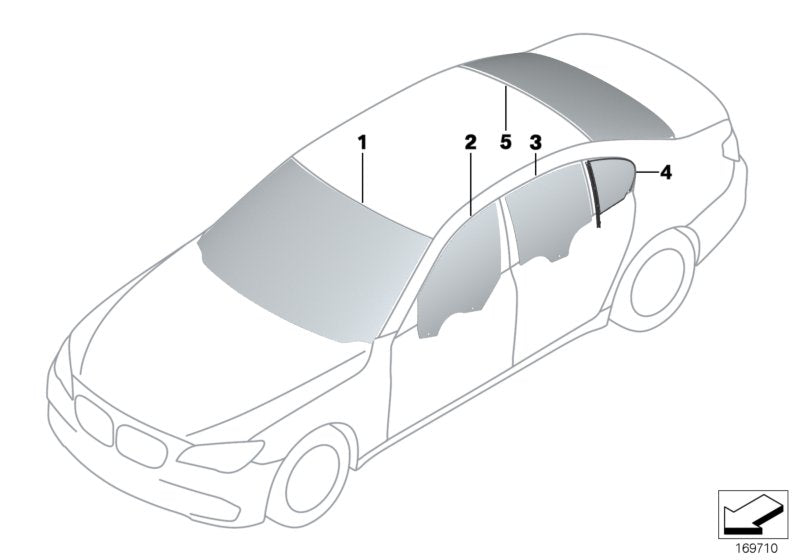 Genuine BMW 51137217789 Clamp SCHWARZ (Inc. Alpina B7L, 750LdX & Alpina B7LX) | ML Performance UK UK Car Parts