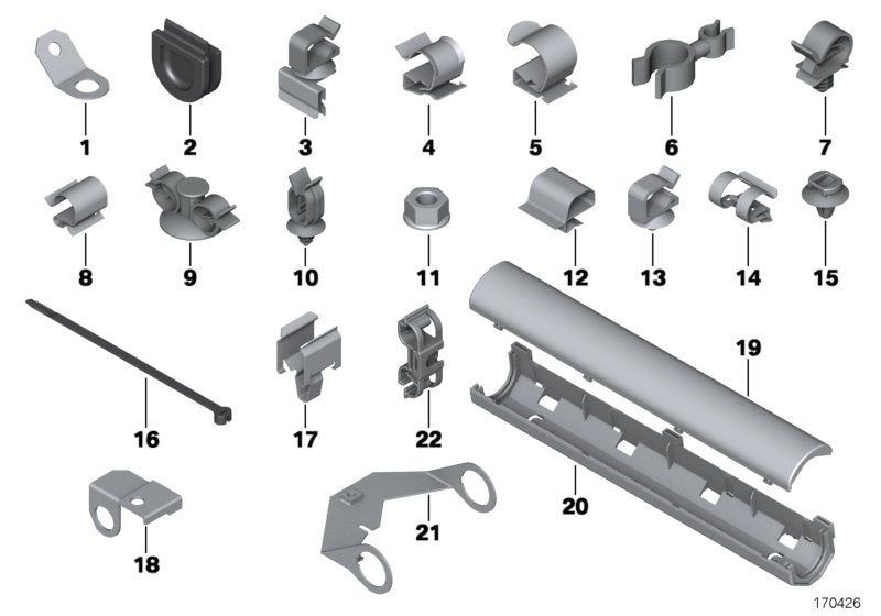 Genuine BMW 12521401315 E36 Lambda-Probe Bracket (Inc. M3) | ML Performance UK UK Car Parts