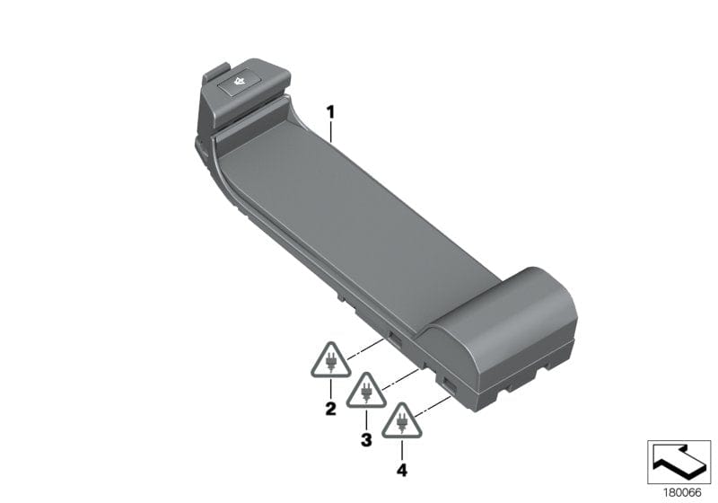 Genuine BMW 84109223098 E81 E87 E93 Base Plate (Inc. 325i, 325d & X1 20d) | ML Performance UK Car Parts