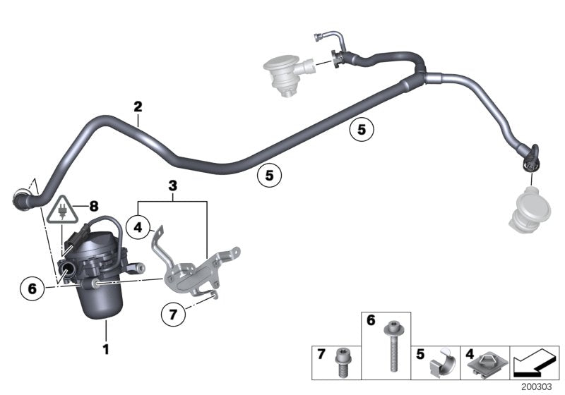 Genuine BMW 11727583871 RR4 RR6 Air Pump (Inc. Ghost, 760LiS & Dawn) | ML Performance UK UK Car Parts