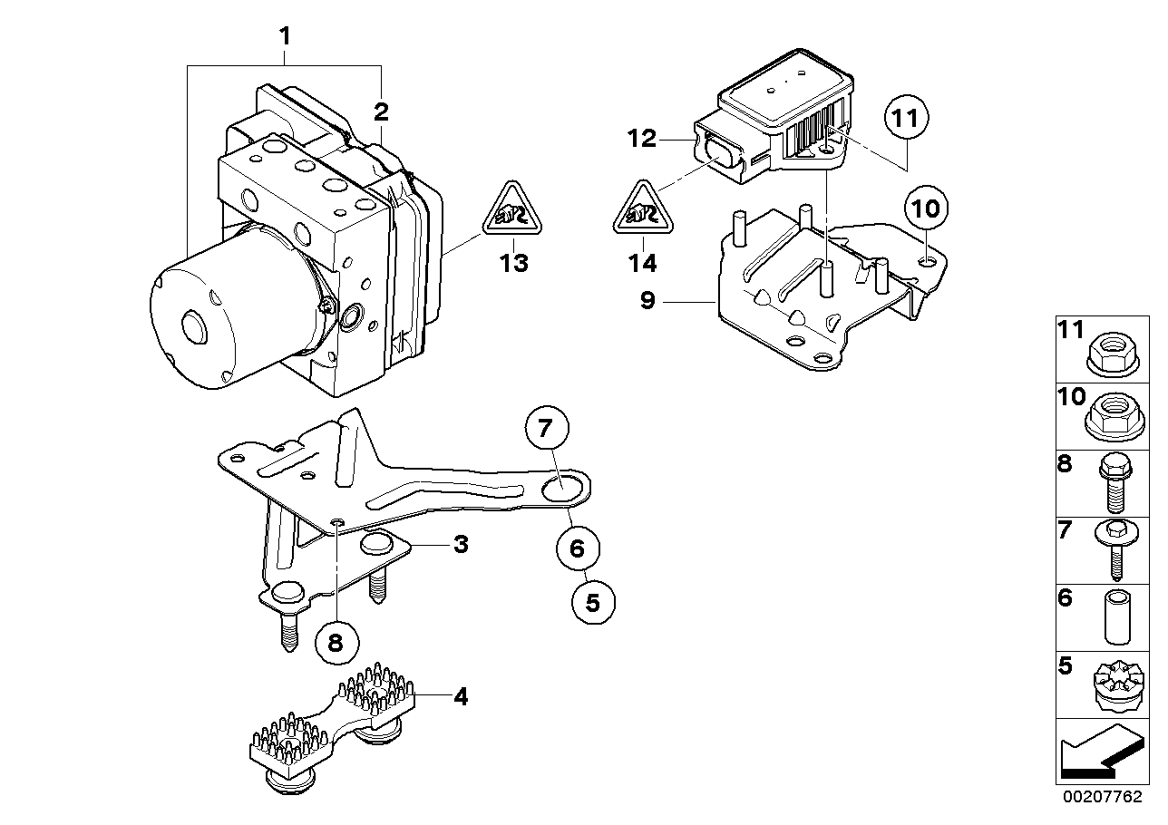 Genuine BMW 34503424685 E83 Repair Kit, Control Unit Dxc (Inc. X3 2.5i, X3 2.0i & X3 2.0d) | ML Performance UK Car Parts