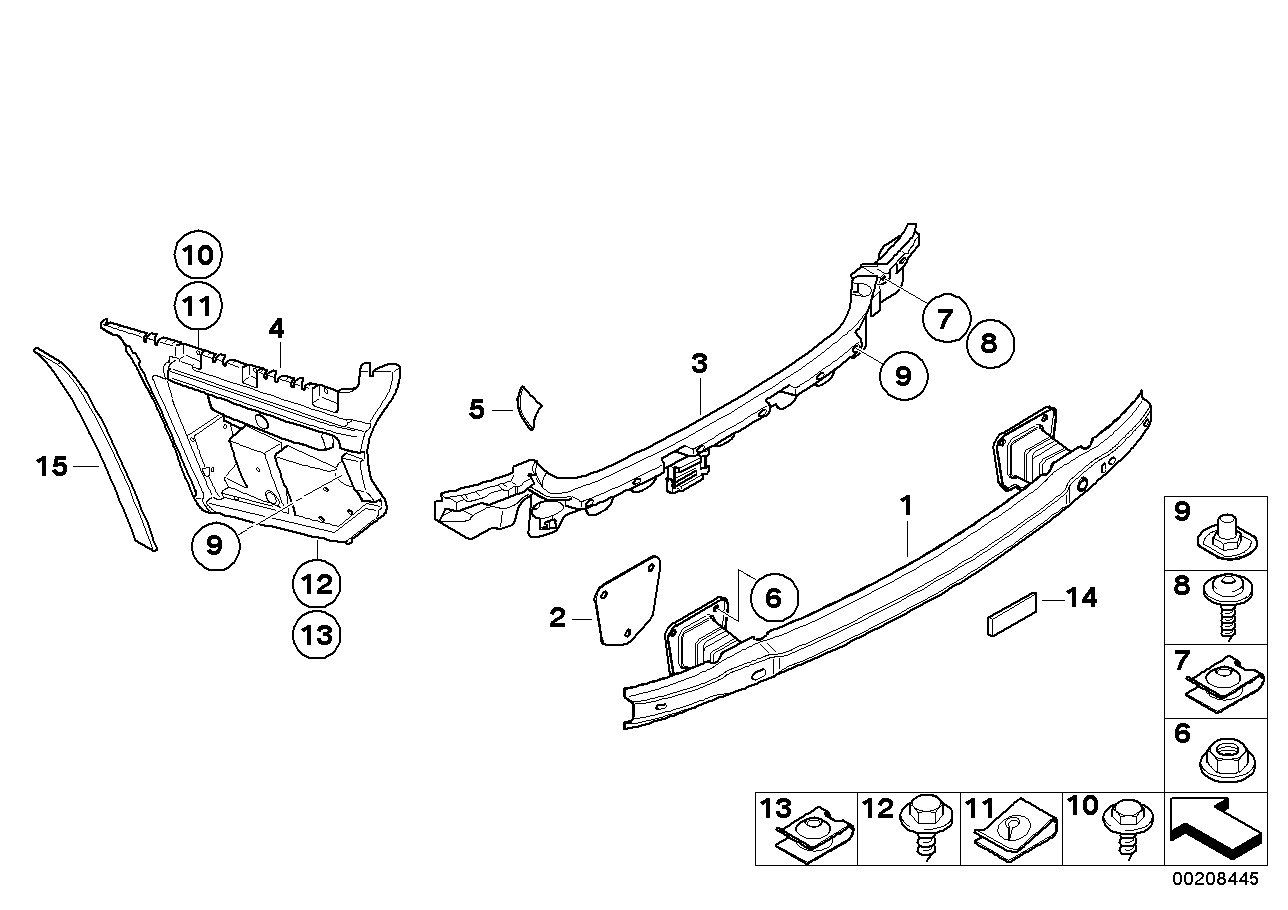 Genuine BMW 51129123785 E93 Sealing Strip (Inc. 335i & 335is) | ML Performance UK UK Car Parts