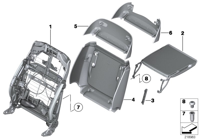 Genuine BMW 52107265331 Rear Partition Folding Tray, Upper LCDK BARR. ROT (Inc. 760LiS, 750Li & 750LiS) | ML Performance UK UK Car Parts