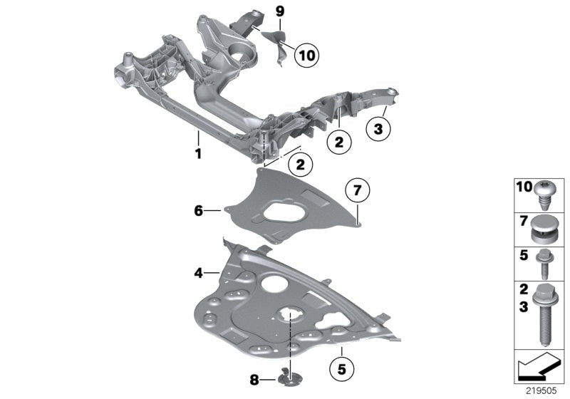 Genuine BMW 31146777758 Heat Protection Plate Right (Inc. 528iX, 740LiX & 535iX) | ML Performance UK UK Car Parts