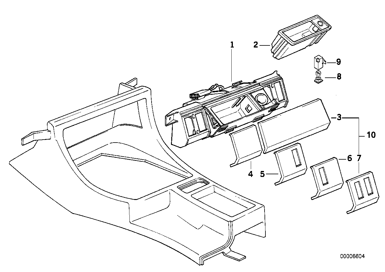 Genuine BMW 51168136259 E32 Covering Cap (Inc. 750iL, 730i & 730iL) | ML Performance UK UK Car Parts