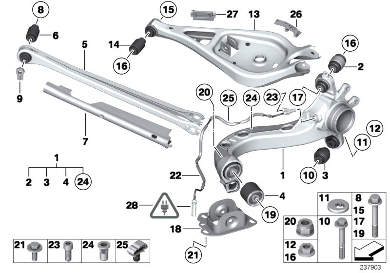 Genuine BMW 34436783162 E89 Tubing Support, Right (Inc. Z4 35is, Z4 30i & Z4 20i) | ML Performance UK UK Car Parts