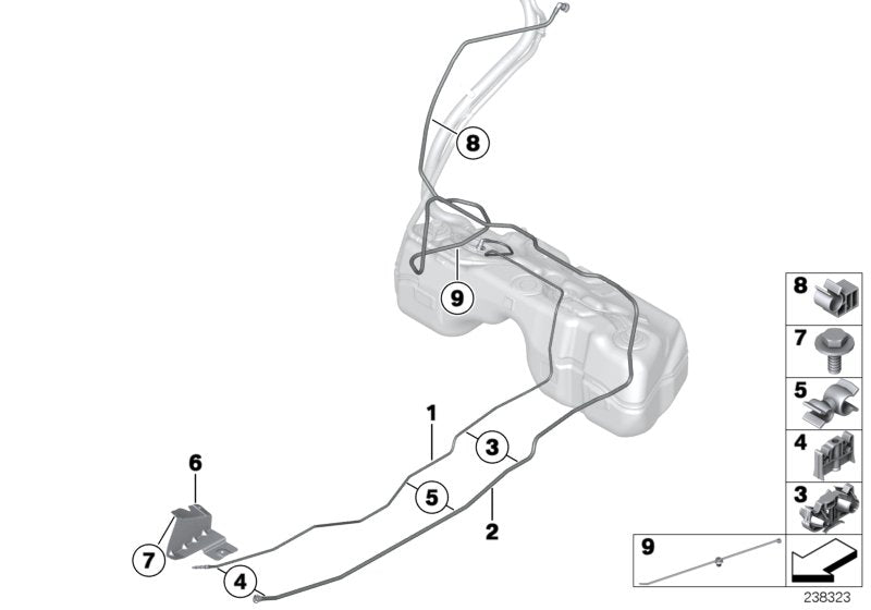 Genuine BMW 16137216541 F25 F26 Scavenge Air Line (Inc. X3 35iX & X4) | ML Performance UK UK Car Parts