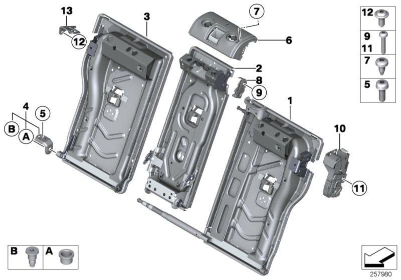 Genuine BMW 52207277857 F21 Actuation Unit (Inc. 220d, 225d & 320dX) | ML Performance UK UK Car Parts