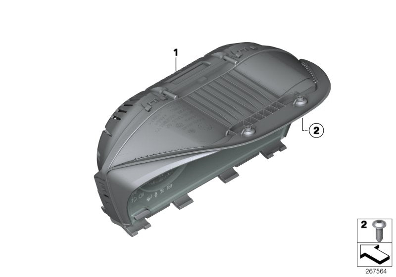 Genuine BMW 62109371017 Instrument Cluster KMH (Inc. M235i Racing) | ML Performance UK UK Car Parts