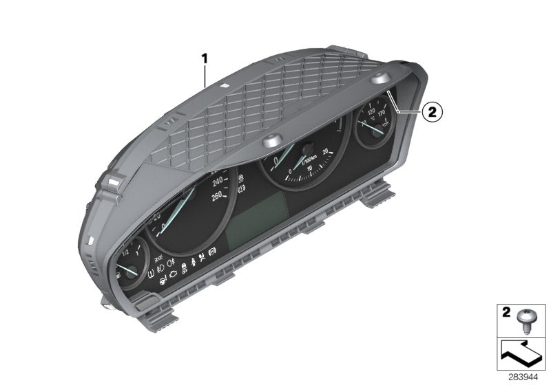 Genuine BMW 62108803203 Instrument Cluster MPH (Inc. 340i, 335i & 330i) | ML Performance UK UK Car Parts