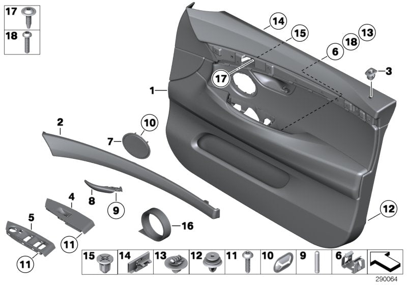 Genuine BMW 51417216477 Loudspeaker Cover ELFENBEINWEISS (Inc. 520d, 535d & 535i) | ML Performance UK UK Car Parts