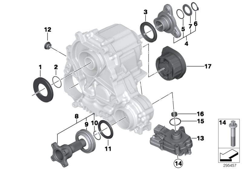 Genuine BMW 27607643762 E71 E70 F20 Longitudinal Torque Module (Inc. X1 & X6 30dX) | ML Performance UK UK Car Parts