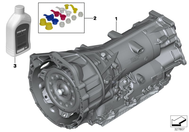 Genuine BMW 24008627136 F22 Exch. Automatic Transmission Eh GA8HP45X (Inc. 228iX & 528iX) | ML Performance UK UK Car Parts