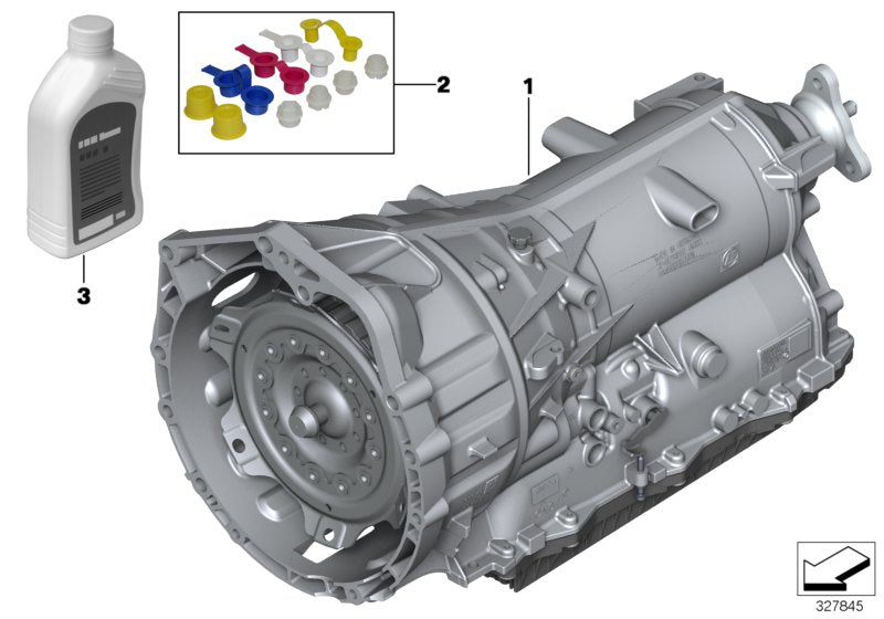 Genuine BMW 24007614783 E84 Exch. Automatic Transmission Eh GA8HP45Z (Inc. X1 20i) | ML Performance UK UK Car Parts