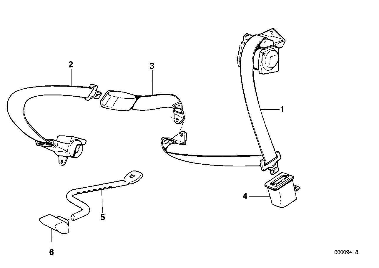 Genuine BMW 72111963480 E32 Grommet (Inc. 740iL, 730i & 750iLS) | ML Performance UK UK Car Parts