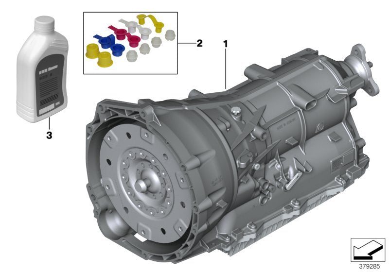 Genuine BMW 24009896191 F22 Exch. Automatic Transmission Eh GA8HP50Z (Inc. M240i) | ML Performance UK UK Car Parts