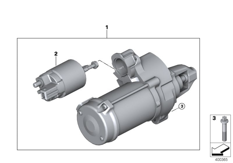 Genuine BMW 12417612815 Starter (Inc. X6 50iX, 650iX 4.0 & X5 50iX 4.0) | ML Performance UK UK Car Parts