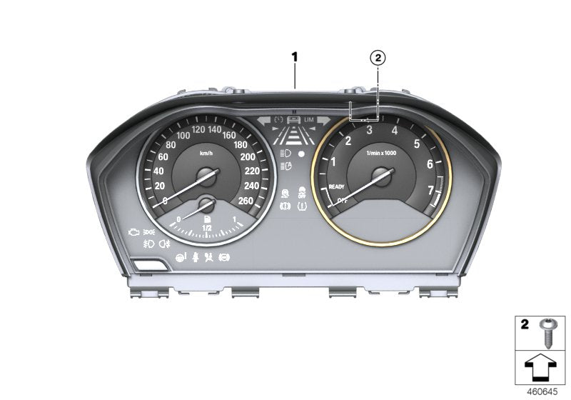 Genuine BMW 62108093982 F83 Instrument Cluster MPH (Inc. M4 CS, M4 GTS & M4) | ML Performance UK UK Car Parts