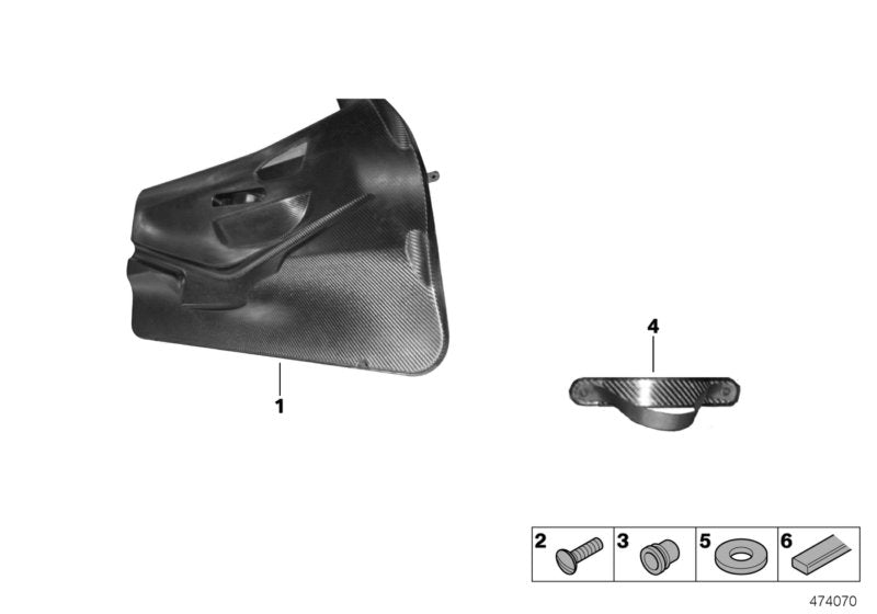 Genuine BMW 41508417168 Door Hinge (Inc. M235i Racing) | ML Performance UK UK Car Parts