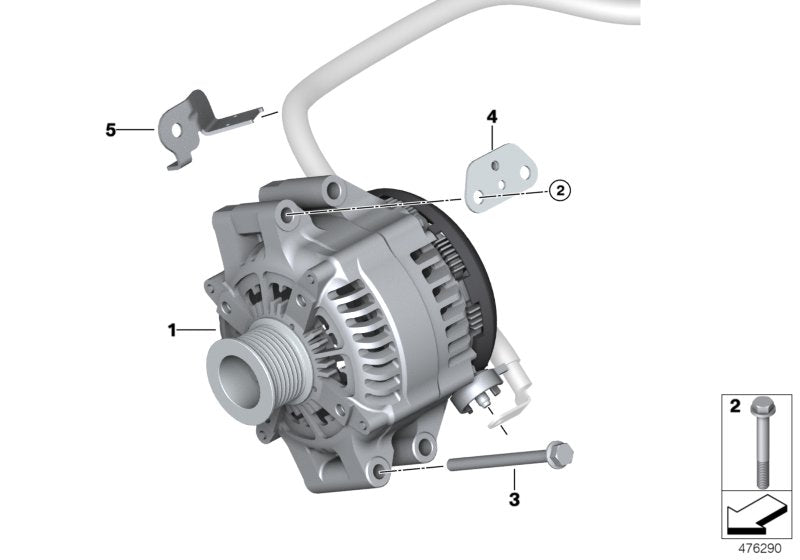 Genuine BMW 12427848490 F83 Holder (Inc. M4 GTS, M4 & M4 GT4) | ML Performance UK UK Car Parts