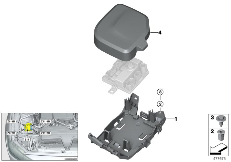 Genuine BMW 12528616569 F21 F20 Cover (Inc. 320i ed, 116i & 120i) | ML Performance UK UK Car Parts