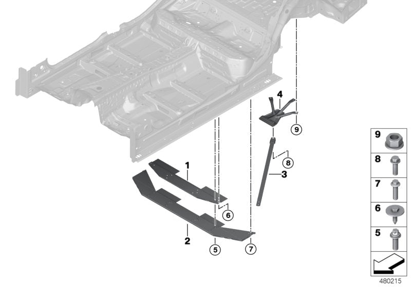 Genuine BMW 51617401270 G30 Mounting Bracket (Inc. 530e & 530eX) | ML Performance UK UK Car Parts