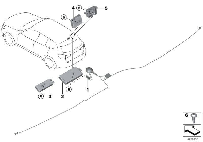 Genuine BMW 65206840262 Antenna Amplifier Am/Fm (Inc. X4) | ML Performance UK UK Car Parts