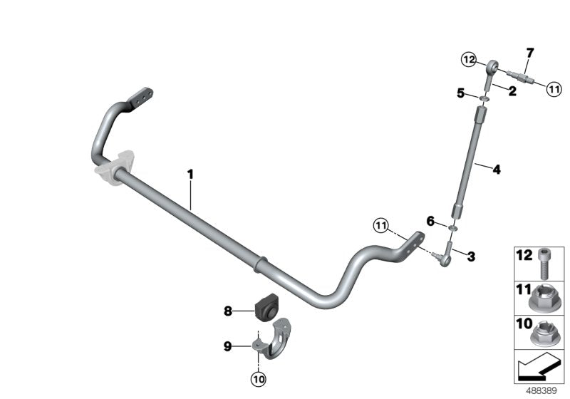 Genuine BMW 41008427789 Fillister-Head Screw M5X20 10.9 ZNSW (Inc. M4 GT4) | ML Performance UK UK Car Parts