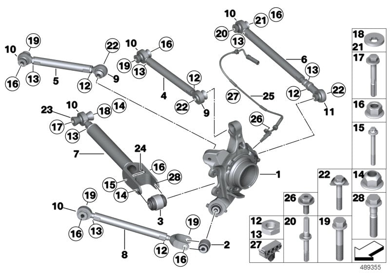 Genuine BMW 33308417250 Trailing Arm SPEC 2016 (Inc. M235i Racing) | ML Performance UK UK Car Parts