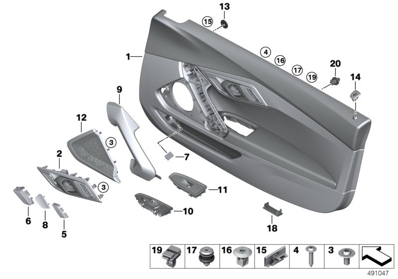 Genuine BMW 51419475065 G29 Cellular Rubber (Inc. Z4 M40i, Z4 30i & Z4 20i) | ML Performance UK UK Car Parts