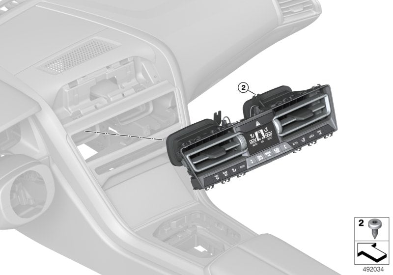 Genuine BMW 64119458559 F93 F91 G14 Automatic Air Conditioning Control (Inc. 840dX, 840i & M850iX) | ML Performance UK UK Car Parts