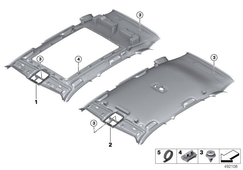 Genuine BMW 51449461503 G05 Audio Trim Panel Front Left (Inc. X5) | ML Performance UK UK Car Parts