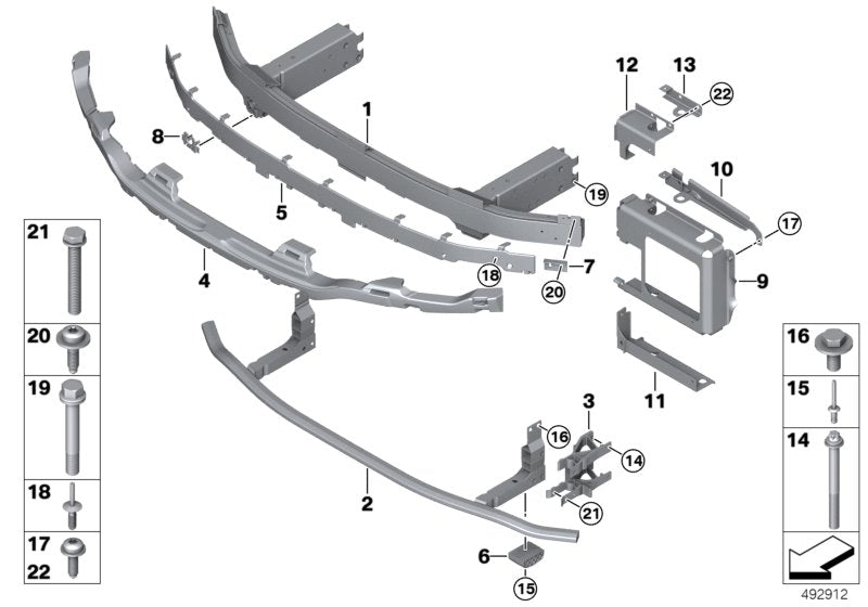 Genuine BMW 51117436784 G29 Adaptor Right (Inc. Z4 M40i, Z4 30i & Z4 20i) | ML Performance UK UK Car Parts