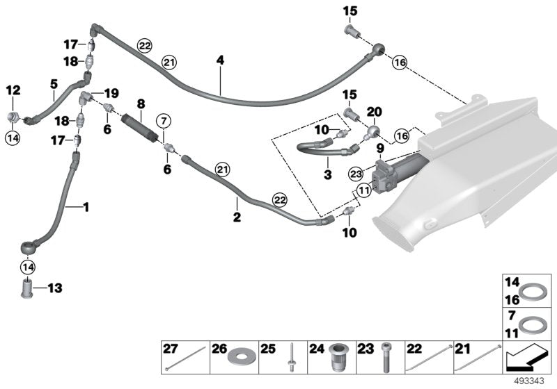 Genuine BMW 11002194902 O-Ring 14X1,78 80 SH (Inc. M4 GT4) | ML Performance UK UK Car Parts