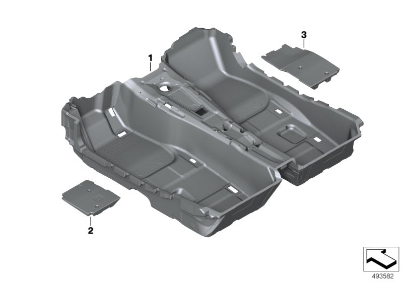 Genuine BMW 51478073339 G29 Floor Covering -M- (Inc. Z4 20i & Z4 30i) | ML Performance UK UK Car Parts