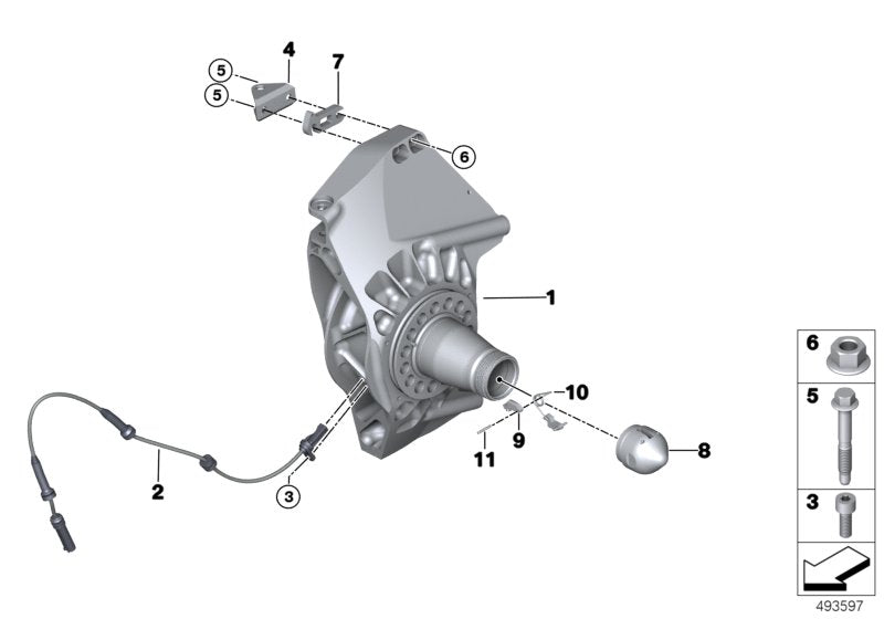 Genuine BMW 31208420364 Adjusting Plate 2,5 mm (Inc. M6 GT3) | ML Performance UK UK Car Parts