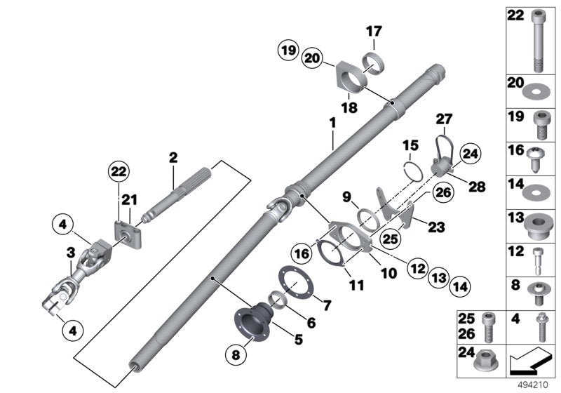 Genuine BMW 32308424840 Steering Angle Sensor (Inc. M6 GT3) | ML Performance UK UK Car Parts