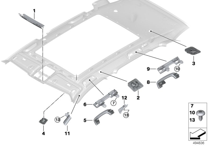 Genuine BMW 51447451370 G05 Bracket, Front Right (Inc. X5) | ML Performance UK UK Car Parts