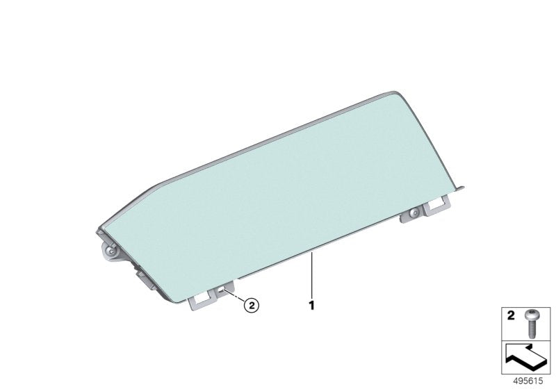 Genuine BMW 65508736093 G07 G05 G06 Central Information Display LHD (Inc. X5 M50dX, X7 M50dX & X6 40i) | ML Performance UK UK Car Parts