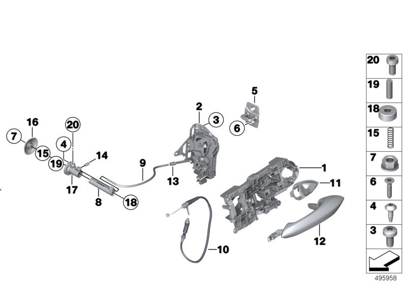 Genuine BMW 25128304975 Nipple (Inc. M6 GT3) | ML Performance UK UK Car Parts