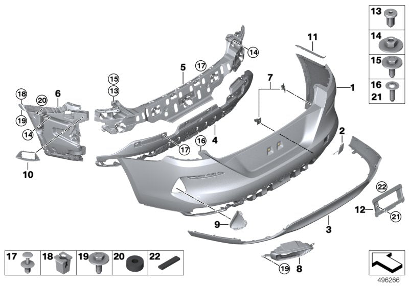 Genuine BMW 51128737575 G14 G15 Absorber Funnel, Left (Inc. 840dX, 840i & 840iX) | ML Performance UK UK Car Parts