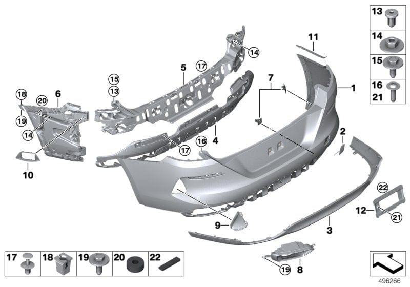 Genuine BMW 51128737576 G14 G15 Absorber Funnel, Right (Inc. 840dX, 840i & 840iX) | ML Performance UK UK Car Parts